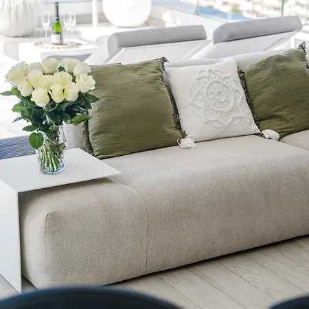 公寓 White Haven - Ocean View, Airco, Heated Pool *