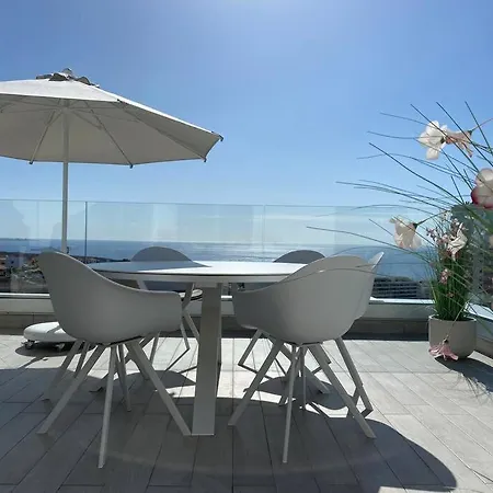 Apartment Luxury With Stunning Terrace And With Heated Pool Costa Adeje (Tenerife)