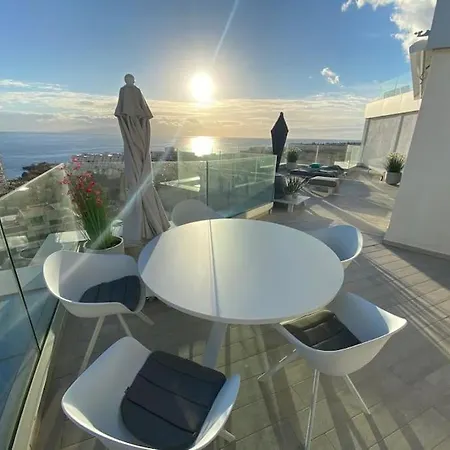 Luxury With Stunning Terrace And With Heated Pool Costa Adeje (Tenerife)