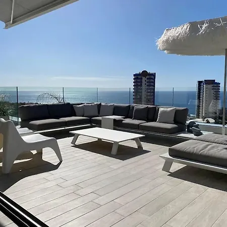 Apartment Luxury With Stunning Terrace And With Heated Pool Costa Adeje (Tenerife)