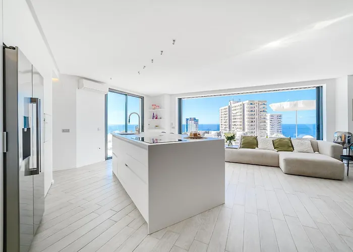 White Haven - Ocean View, Airco, Heated Pool Daire Costa Adeje